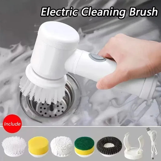5-in-1 Cordless Power Spin Scrubber