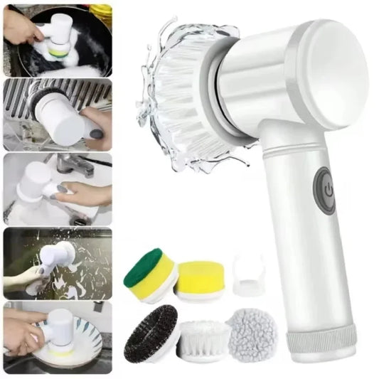 5-in-1 Cordless Power Spin Scrubber