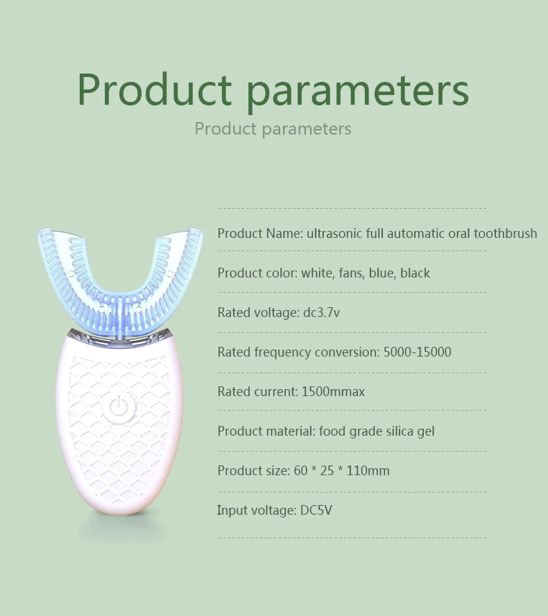 360° Hands-Free Sonic Toothbrush