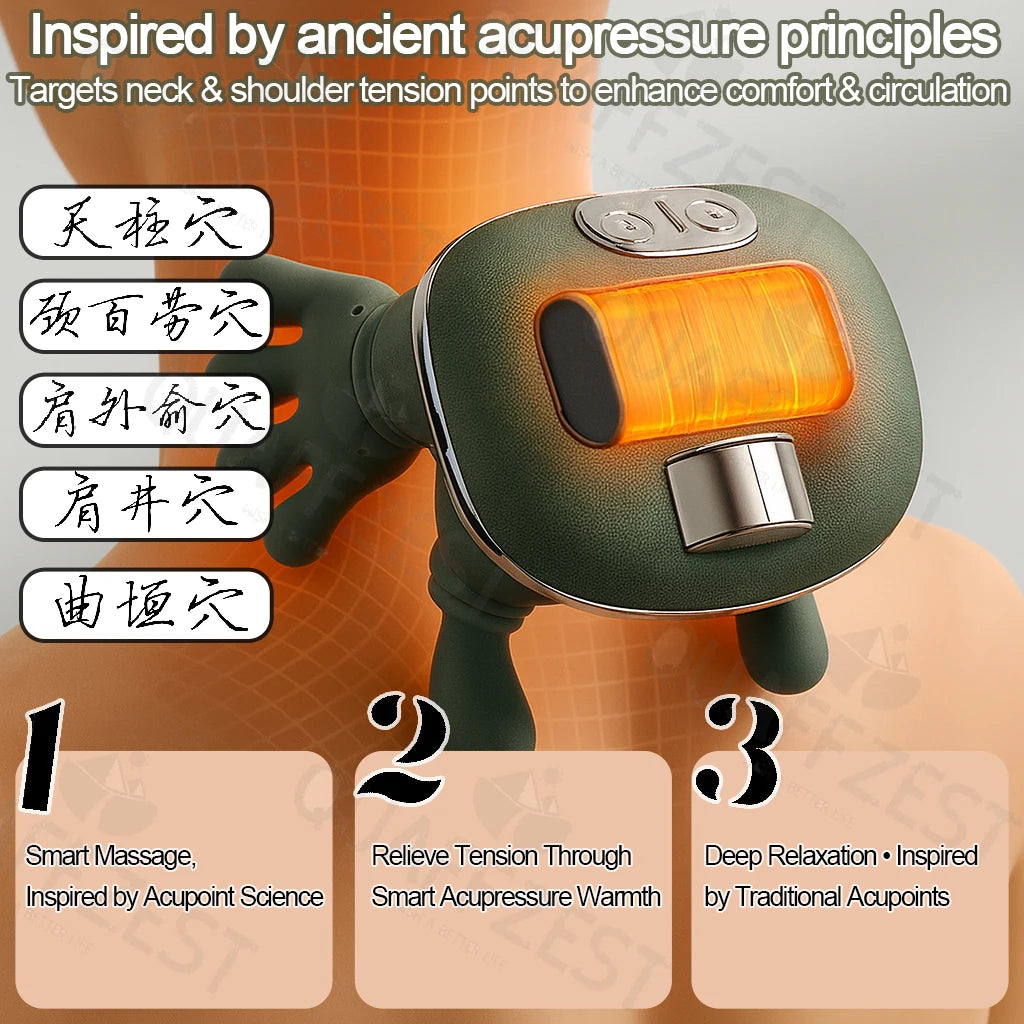 Wireless 4D Deep Tissue Massager